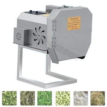 Model 180 Sebze Parçalayıcı Elektrikli Sebze Kesici Biber Kıyma Makinesi Paslanmaz Çelik Gıda İşleme Dilimleme