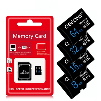 Sıcak Satış Orijinal microSD Hafıza Kartı 64 GB 32 GB 16 GB 8 GB Class10 UHS-1 Mikro sd kart 128 gb 256 gb U3 TF Kart oyun konsolu İçin