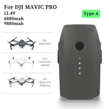 100 % marka yeni için DJI Mavic Pro Pil Max 27-min Uçuşlar Zaman 9880 mAh İçin Mavic Pro Drone Akıllı Uçuş Piller