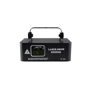 DJ Sahne Lazer 500 mw RGB Lazer Hattı tarama ışığı DMX512 Işın Tarayıcı Aydınlatma Projektör Disko Dans Müzik Parti Düğün