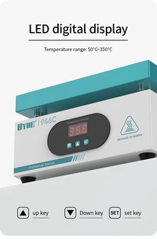 946C alüminyum substrat ısıtma masa sabit sıcaklık ayarlanabilir sıcaklık ön ısıtma plakası