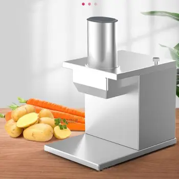 220 V Küçük Elektrikli Sebze Dilimleme Makinesi Havuç Meyve Sebze Küp Kesme Makinası