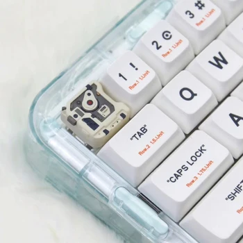 DIY Özelleştirilmiş Yaratıcı Klavye El Yapımı Reçine Çapraz Eksen R4 ESC Anahtar Hediye Oyun Mekanik Klavye Klavye Tuş Takımı