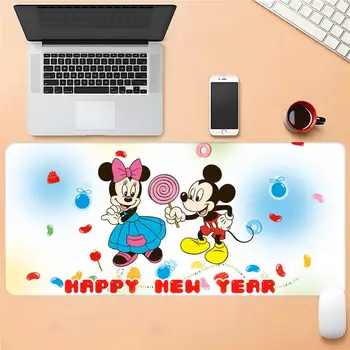 Disney Minnie Mouse Güzel anime fare altlığı Mouse Pad Oyun Konsolu Mouse Pad oyun aksesuarları Bilgisayar Klavye masa pedi