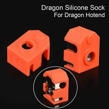 Silikon Çorap Kapak phaetus Ejderha Hotend Bowden Ekstruder blok nozul 3D Yazıcı Parçaları Silikon Çorap