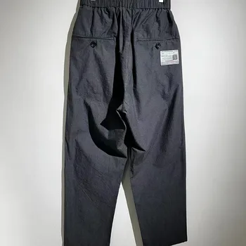 En Kaliteli Yüksek Sokak MMY Sweatpants Siyah Pantolon Y2k Streetwear Joggers Rahat Çok Yönlü Pantolon Traf erkek giyim