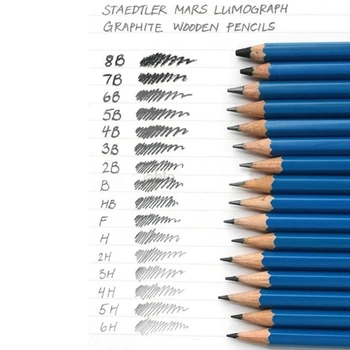 12 adet STAEDTLER-100 Kalem Çizim Kalemleri Okul Kırtasiye Ofis Malzemeleri Eskiz Kalemleri Öğrenci Sanat Kaynağı H-9H / B-9B / HB