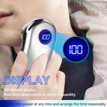 Tımar aracı Seyahat için Taşınabilir USB Şarj Mini Tıraş Makinesi Elektrikli Tıraş Makinesi erkekler için Sakal Tıraş Elektrikli Tıraş Makinesi