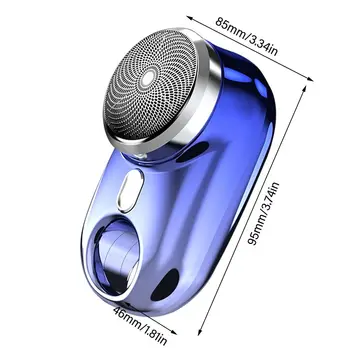 Tımar aracı Seyahat için Taşınabilir USB Şarj Mini Tıraş Makinesi Elektrikli Tıraş Makinesi erkekler için Sakal Tıraş Elektrikli Tıraş Makinesi
