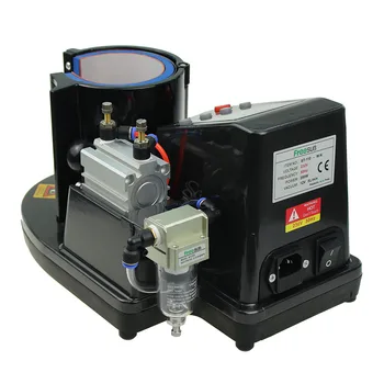 ısı transfer makinesi için kupa ısı basın makinesi pnömatik kap 3D termal transfer makinesi Fincan
