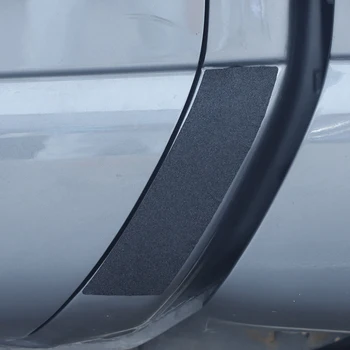 Nissan Titan 2016-2023 için PVC Siyah Araba arka yan kapı anti-scratch sticker Trim Araba Aksesuarları