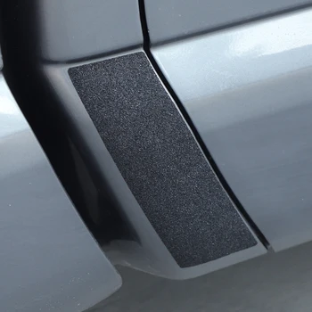 Nissan Titan 2016-2023 için PVC Siyah Araba arka yan kapı anti-scratch sticker Trim Araba Aksesuarları